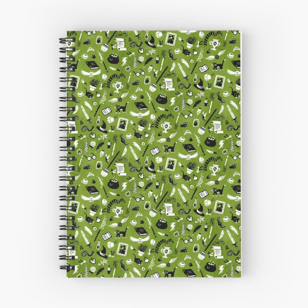 Item preview, Magical Wizarding School Pattern - Green designed and sold by Caroline D.