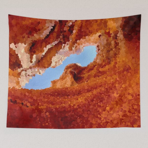 Item preview, Blue Sky From the Bottom of the Canyon designed and sold by MathenaArt.