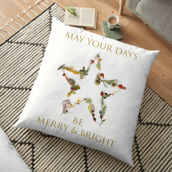 Holiday Cheer Floor Pillow