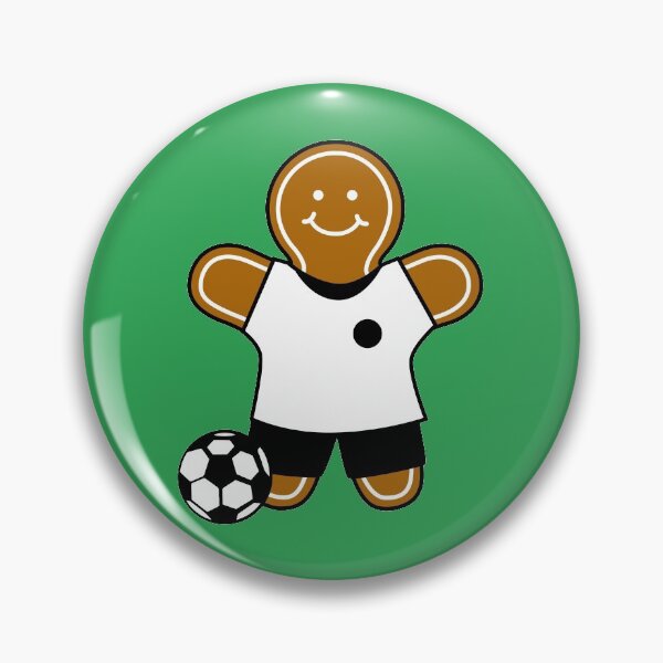 Artikelvorschau, Gingerbread man Fußball entworfen und verkauft von Kritzel-Claudi.