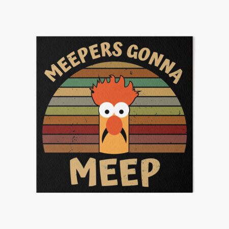 Meep spongebob | Art Board Print