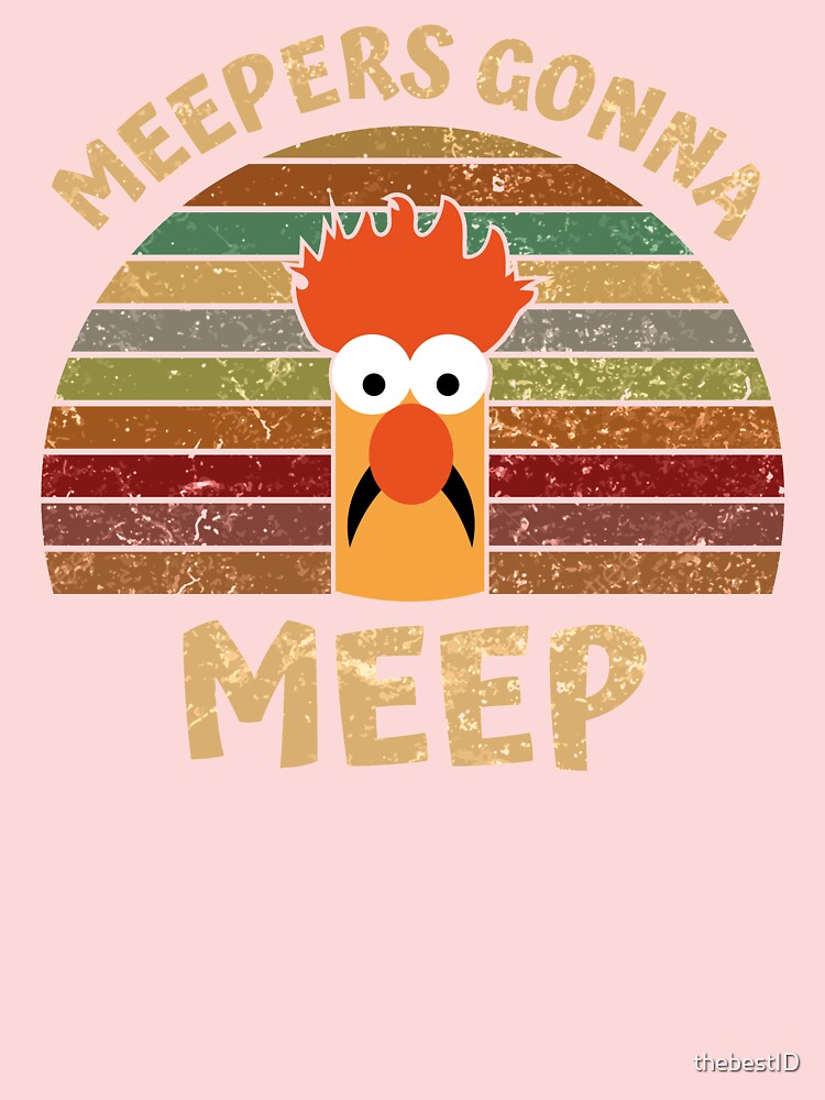 Beaker Meep Meep Meep Muppets Inspired Fake Album Artwork 