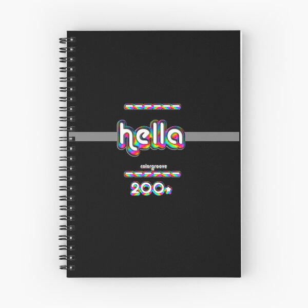 Item preview, Hella 2000 Retro Rainbow Font designed and sold by oh-so.