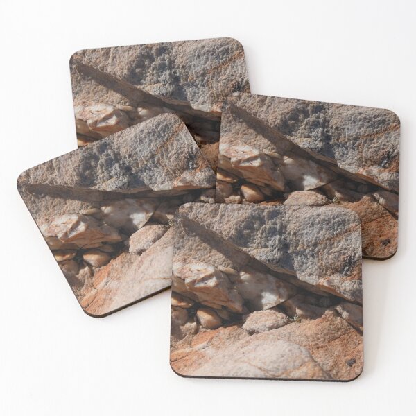Item preview, Beautiful dark brown, red rock textured background with stones designed and sold by Ventures1.