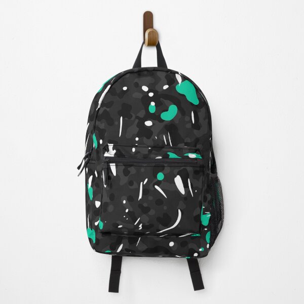 Item preview, Paint Camo Black and Mint Green designed and sold by OrbiTelArt.