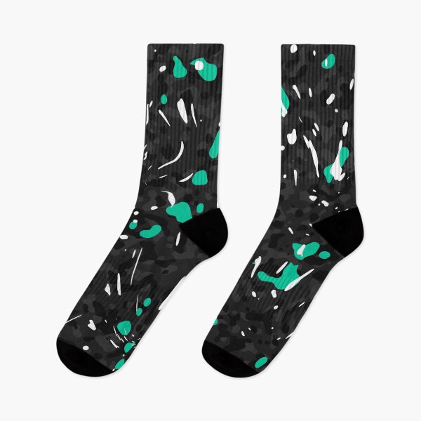 Item preview, Paint Camo Black and Mint Green designed and sold by OrbiTelArt.