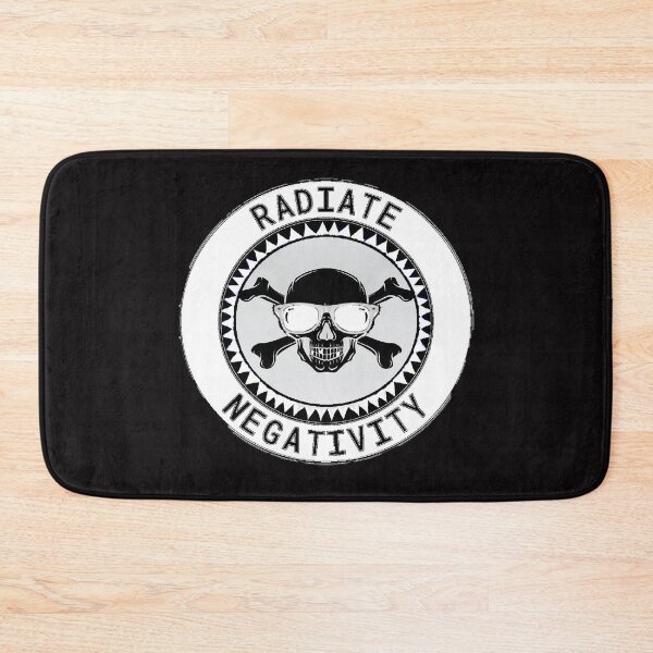 Item preview, radiate negativity negative gothic pirate negative skull by LowEndGraphics designed and sold by LowEndGraphics.