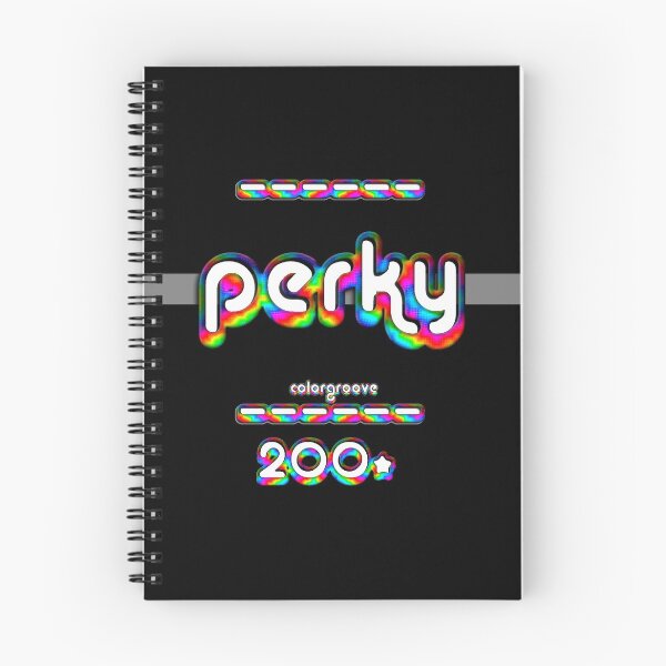Item preview, Perky 2000 Retro Rainbow Font designed and sold by oh-so.