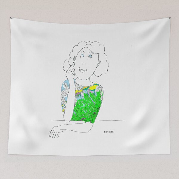 Item preview, THOUGHTFUL LADY designed and sold by Judi Parsell.