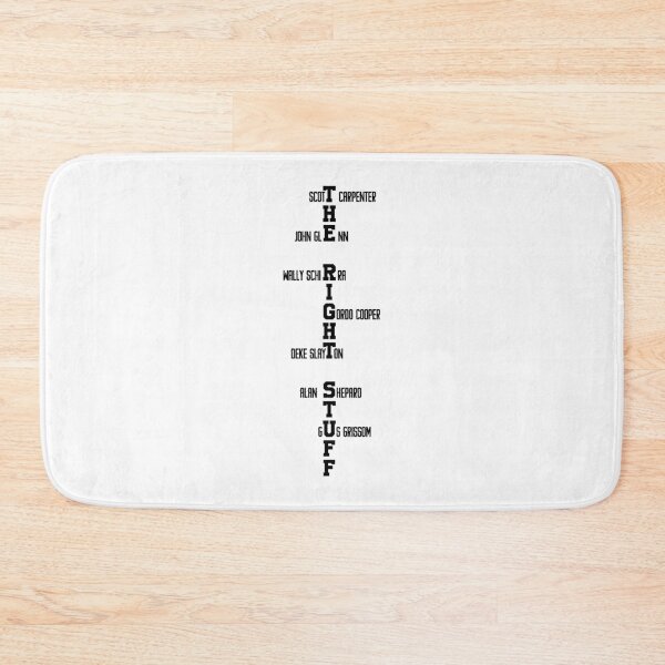 Item preview, The 7 - The Right Stuff (black on white) designed and sold by KillianIsMyHome.