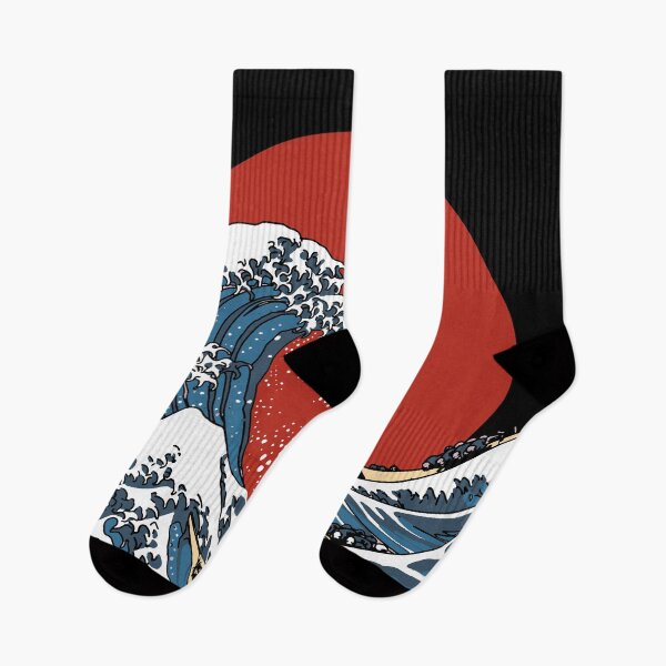 Item preview,  The Great Wave off Kanagawa Red designed and sold by GlowinUp Shop.