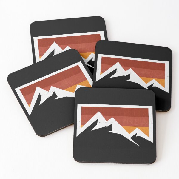 Item preview, retro sunset mountain snow designed and sold by pholange.