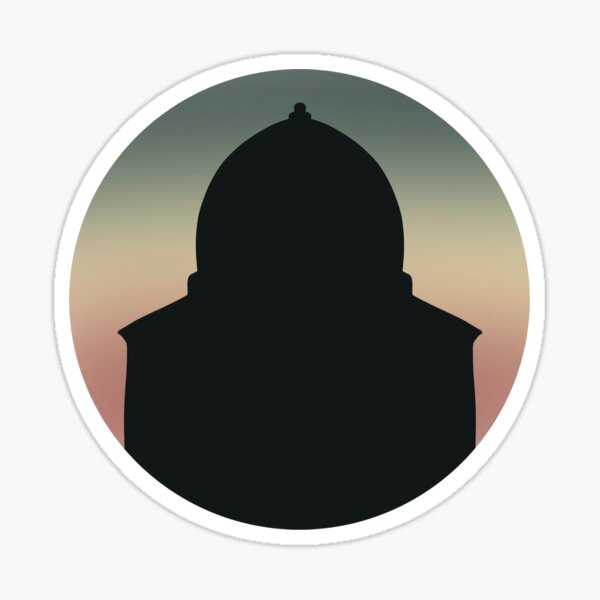 Nott Memorial Sunset Outline Sticker