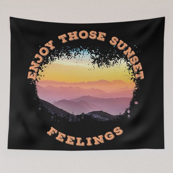Item preview, Enjoy Those Sunset Feelings designed and sold by Coder-T.