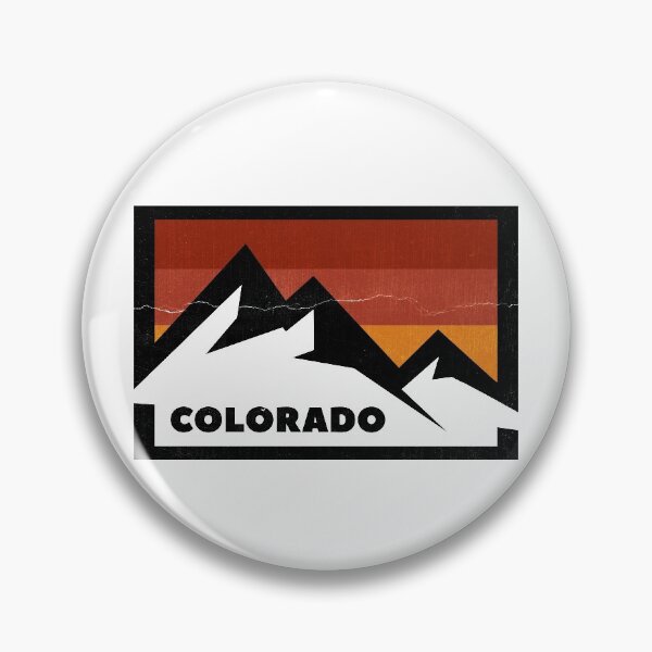 Item preview, colorado retro mountain sunset designed and sold by pholange.