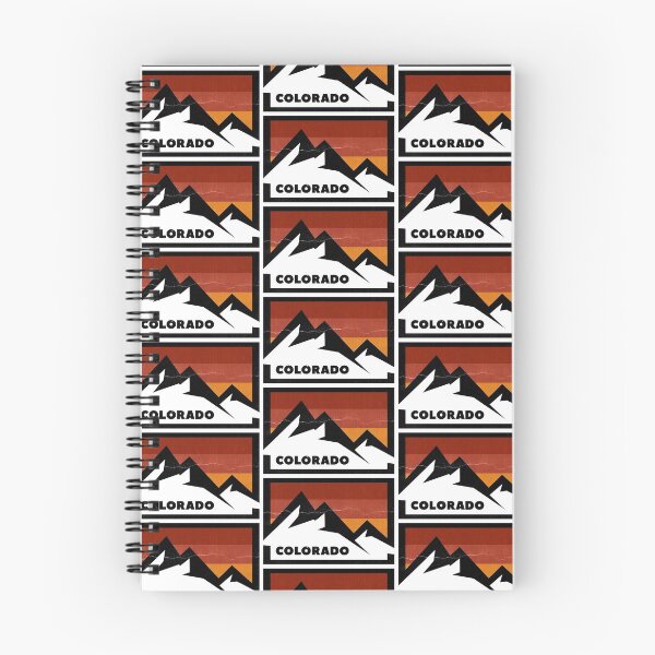 Item preview, colorado retro mountain sunset designed and sold by pholange.
