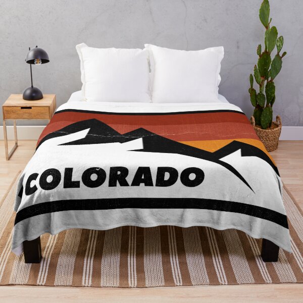 Item preview, colorado retro mountain sunset designed and sold by pholange.