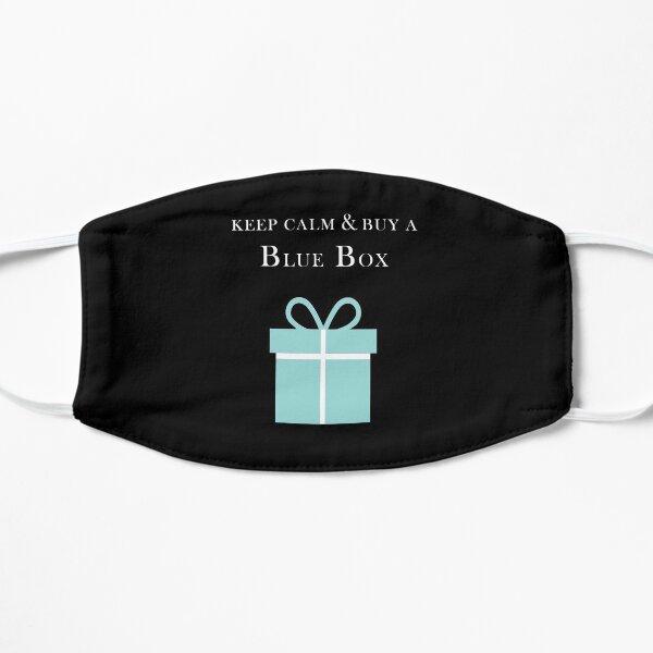 Keep calm & buy a Tiffany Blue Box Flat Mask