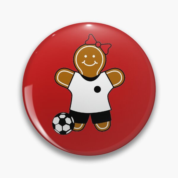 Artikelvorschau, Lebkuchen Fußballerin entworfen und verkauft von Kritzel-Claudi.