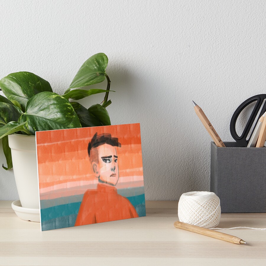 Item preview, Art Board Print designed and sold by SimonPostscript.