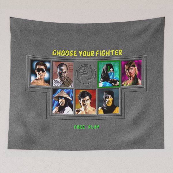 Item preview, Mortal Kombat Character Select designed and sold by MammothTank.
