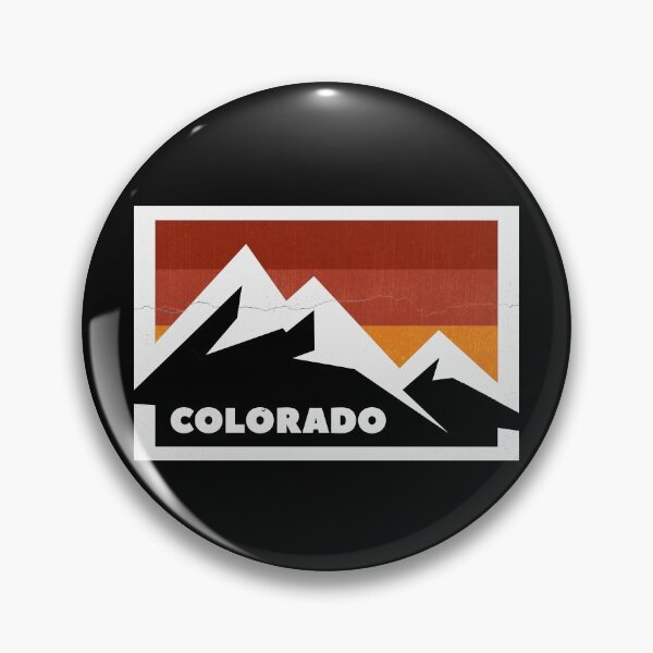 Item preview, colorado retro mountain sunset winter designed and sold by pholange.