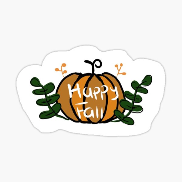 Item preview, Happy Fall Pumpkin  designed and sold by AlFeRiDesigns.