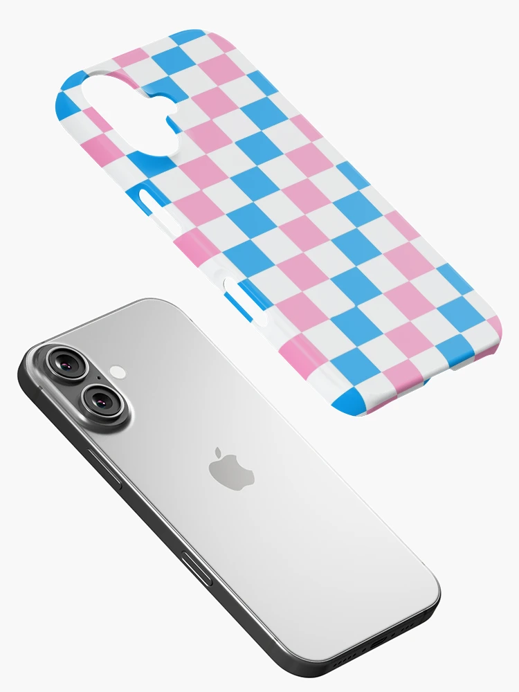 Thumbnail 2 of 4, iPhone Case, CheckerBoard Pattern (Trans) designed and sold by QueerShop.