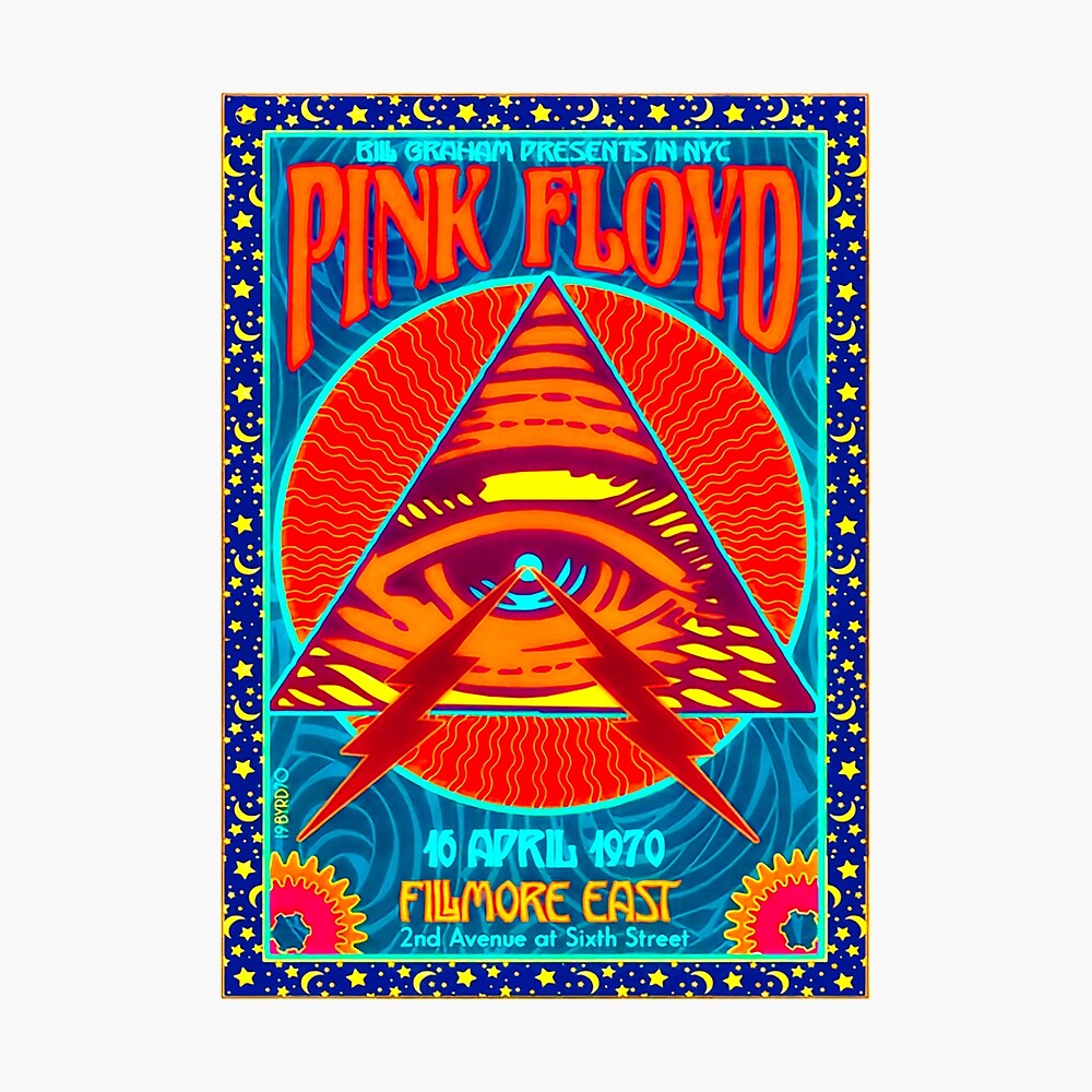 1977 Pink Floyd Concert Poster A3/A4 Print 