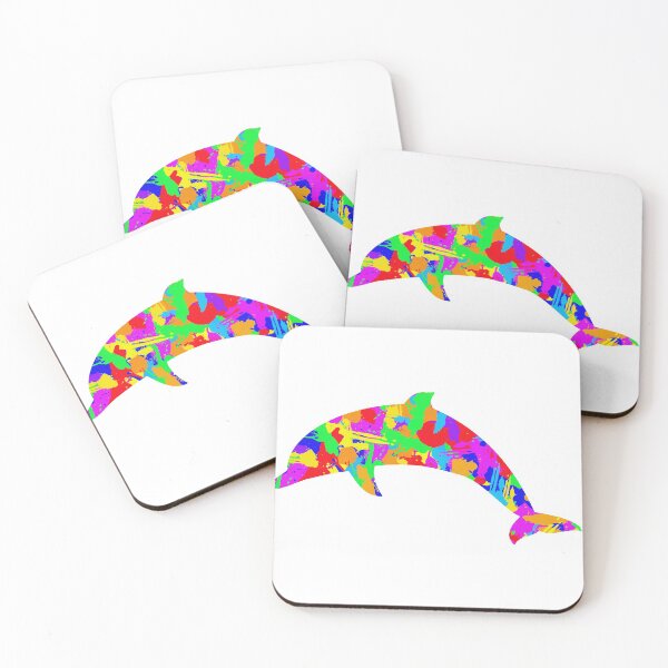 Item preview, Rainbow Dolphin designed and sold by Jayda Bruce.