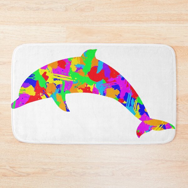 Item preview, Rainbow Dolphin designed and sold by Jayda Bruce.