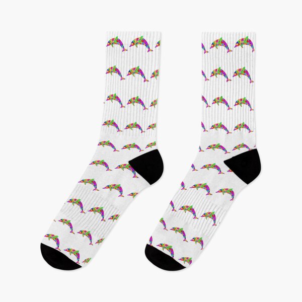 Item preview, Rainbow Dolphin designed and sold by Jayda Bruce.