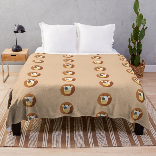 Item preview, Vacas Kawaii, Cute cow Brown designed and sold by JessyDesigns.