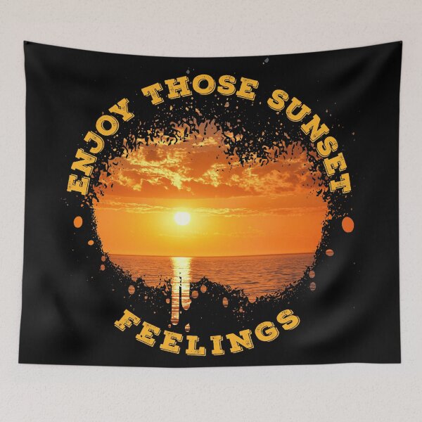 Item preview, Enjoy Those Sunset Feelings designed and sold by Coder-T.