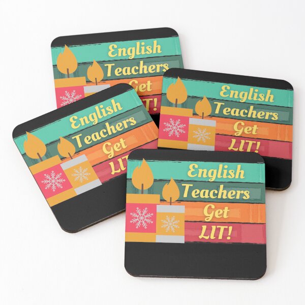 Item preview, English Teachers Get Lit - Two Candles designed and sold by charqui.