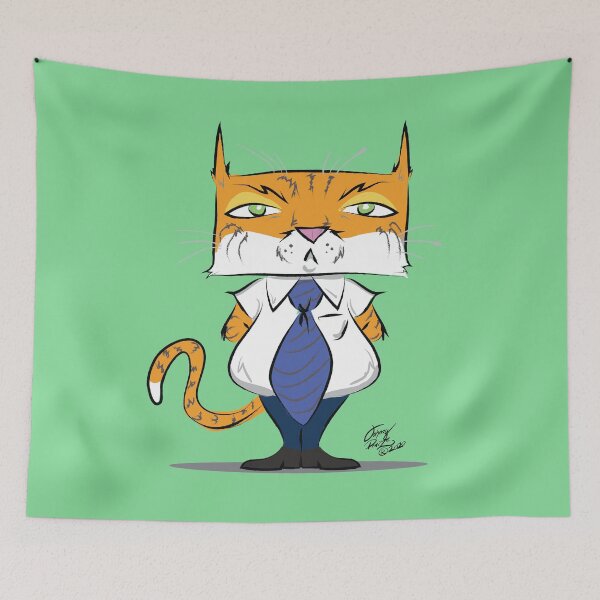 Item preview, Boss Cat in Color designed and sold by JohnnyPraize.
