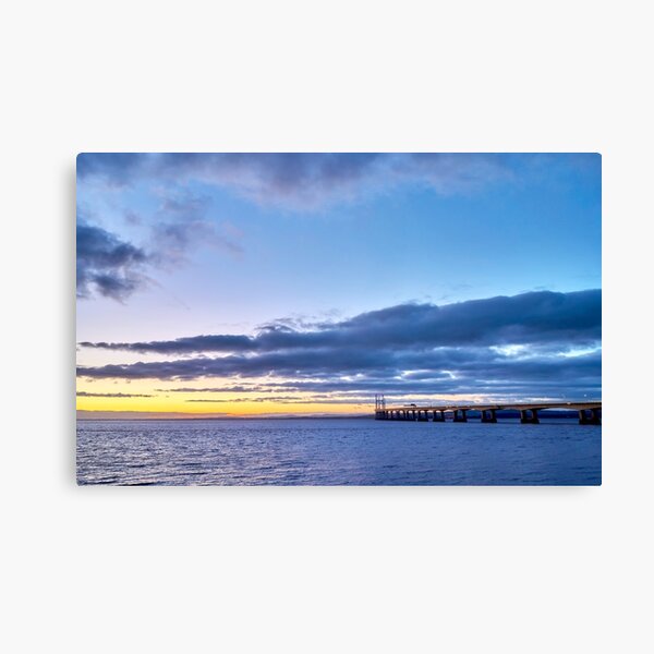 Item preview, Sunset over the original Severn Bridge designed and sold by VnGphoto.