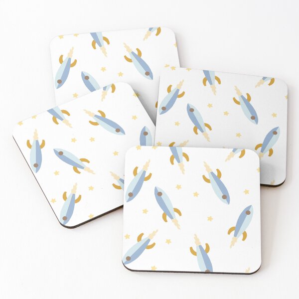 Item preview, Rocket Pattern - Blue designed and sold by gabriellejean.
