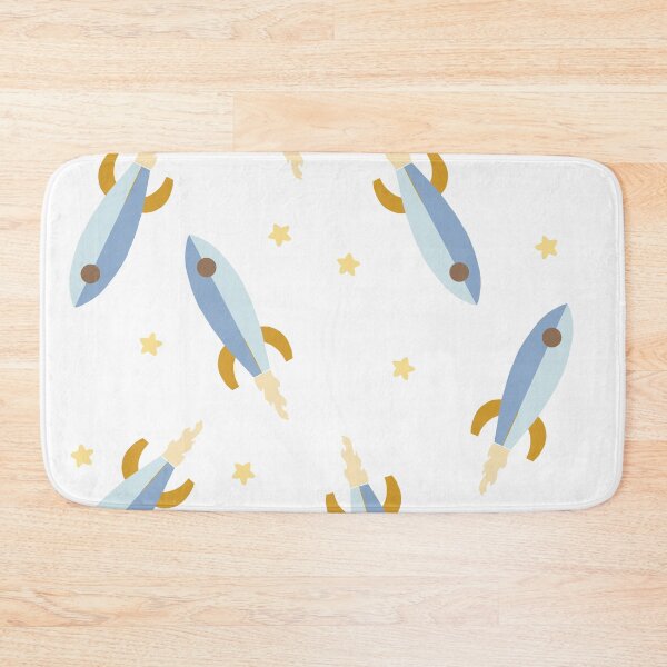 Item preview, Rocket Pattern - Blue designed and sold by gabriellejean.