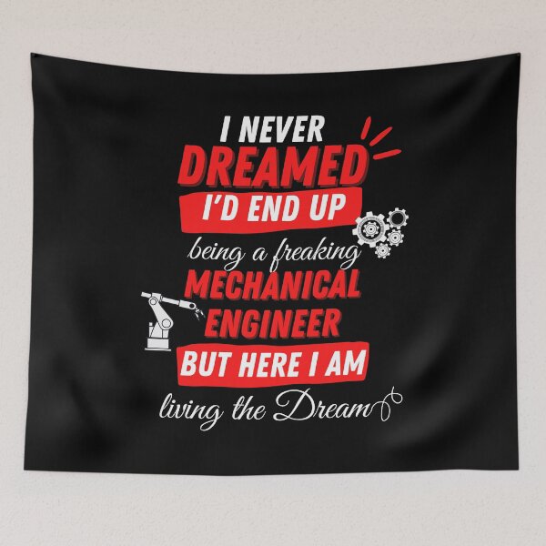 Item preview, Mechanical Engineer Funny Mechanical engineering quote designed and sold by OneTimeEngineer.