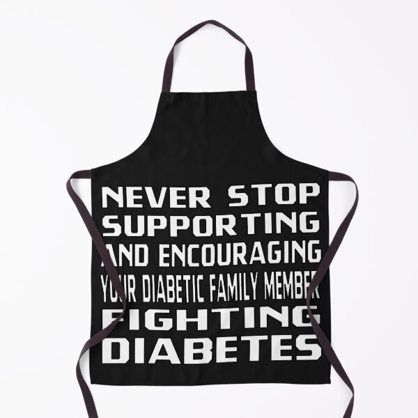 Item preview, NEVER STOP SUPPORTING AND ENCOURAGING YOUR DIABETIC FAMILY MEMBER FIGHTING DIABETES - HAPPY WORLD DIABETES DAY designed and sold by Ralek.