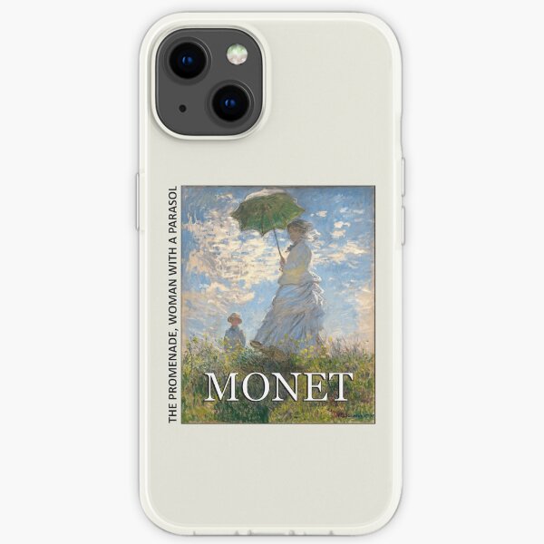 The Promenade, Woman with a Parasol (Claude Monet) iPhone Soft Case