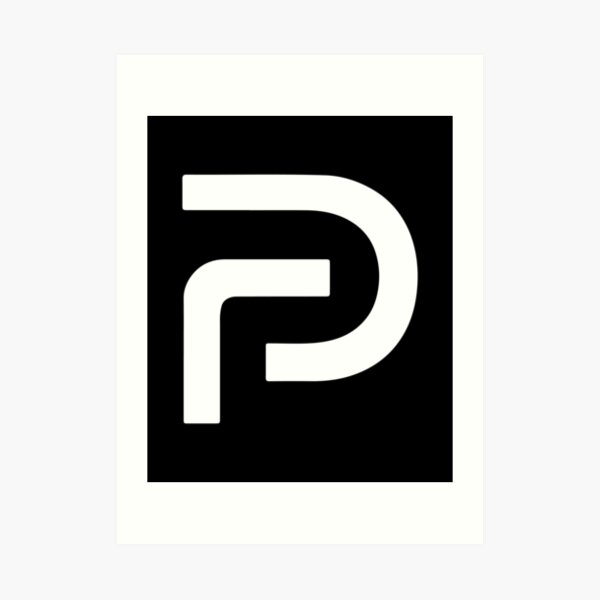 Parler Logo Art Print By Iosdevnewbie Redbubble