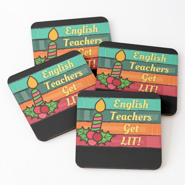 Item preview, English Teachers Get Lit! (Christmas Candle) designed and sold by charqui.
