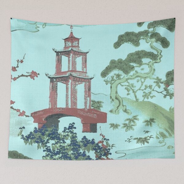 Item preview, Pagoda in the Sky designed and sold by Kristina  Sale.
