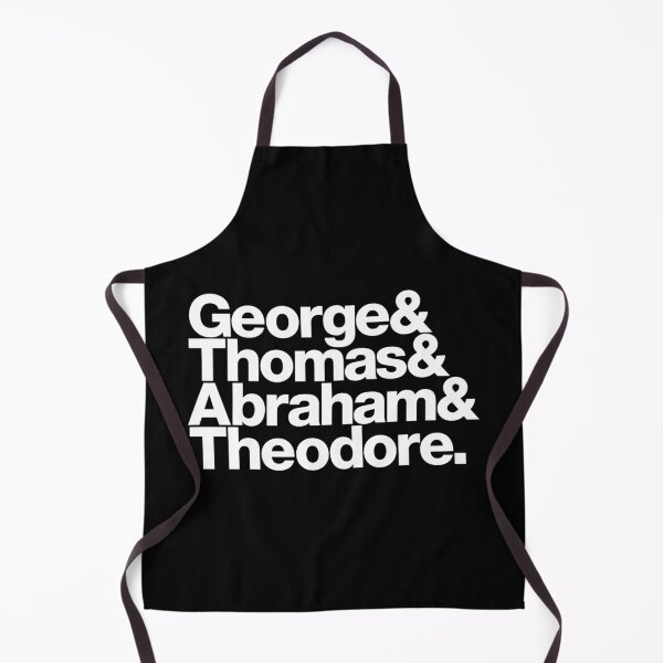 Item preview, Mount Rushmore - Names of Presidents (white letters) designed and sold by dudethecreator.