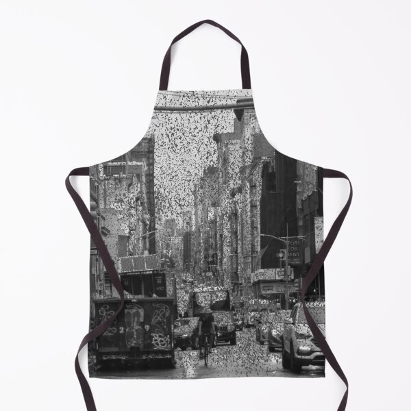 Item preview, NYC distressed print photography black and white designed and sold by James Allender.