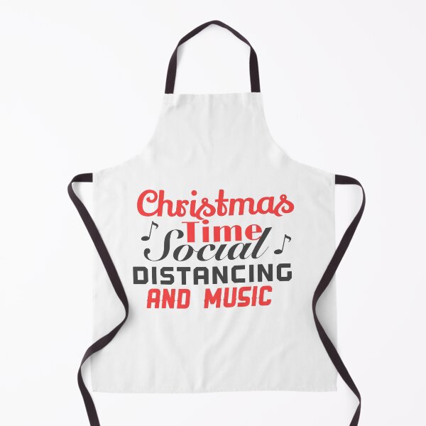 Item preview, Christmas Time Social Distancing And Music Sticker designed and sold by ODENSHOP.
