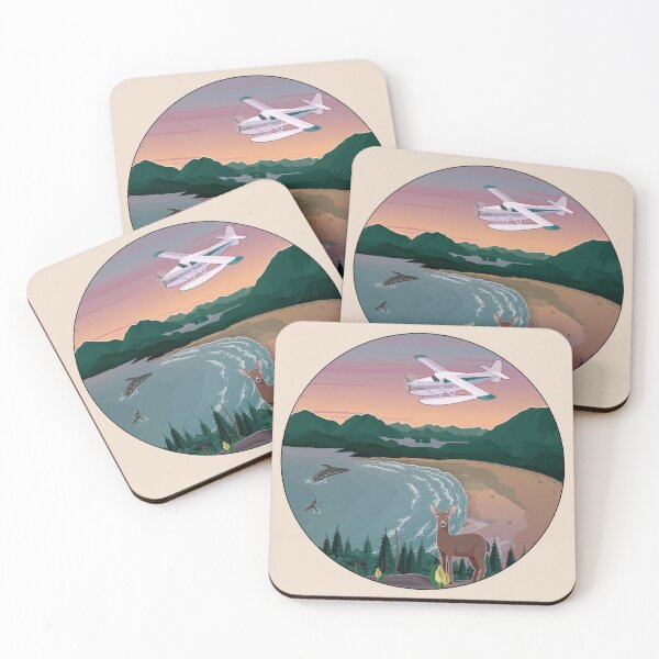 Item preview, Tofino Sunset designed and sold by sjmillustration.