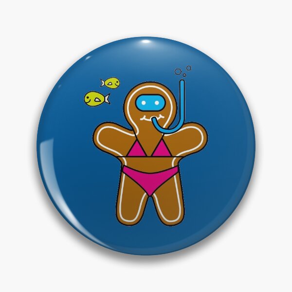 Item preview, Gingerbread girl diver designed and sold by Kritzel-Claudi.